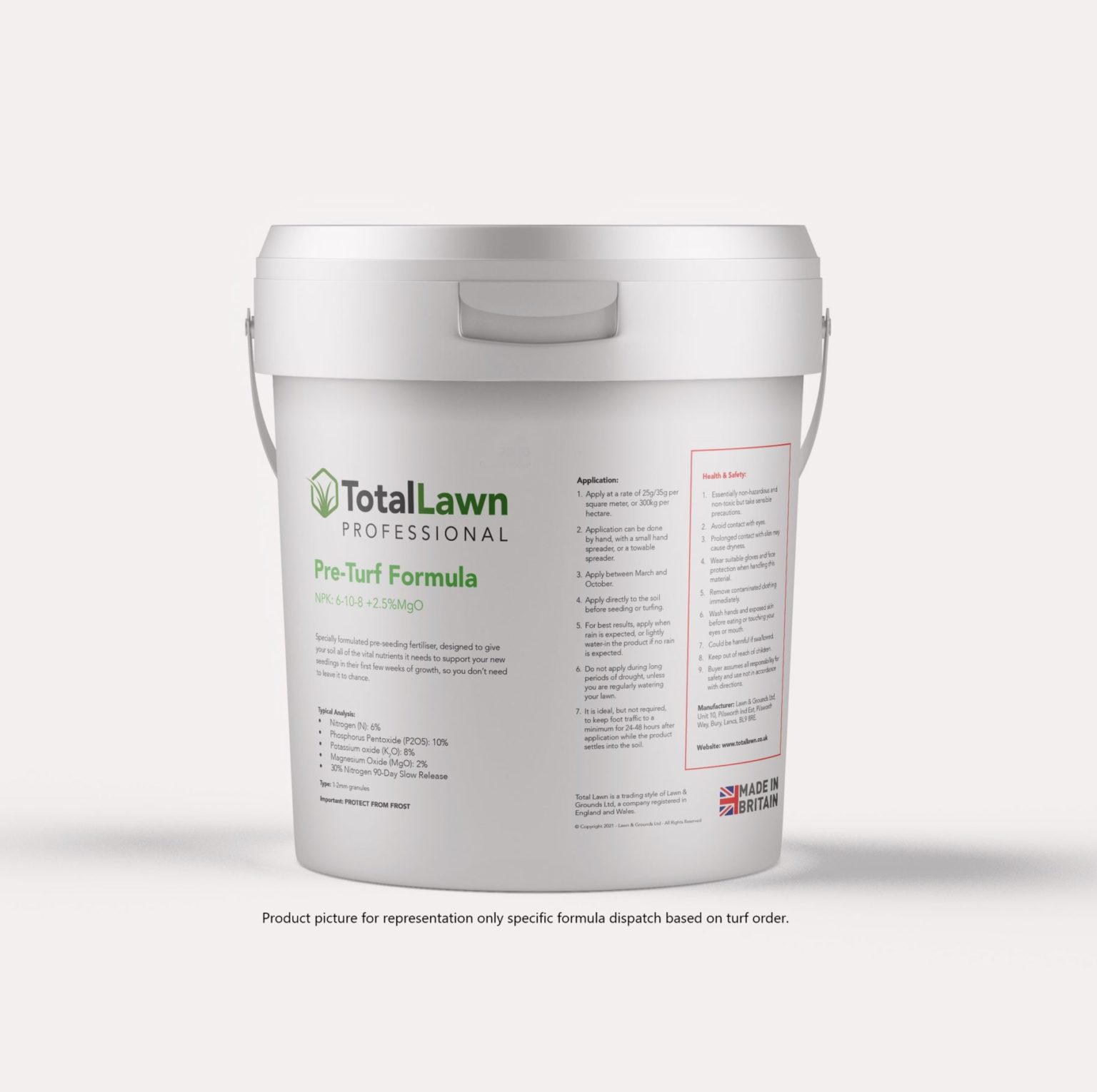 Pre Turf Fertiliser (100m2) - Town & Country TURF